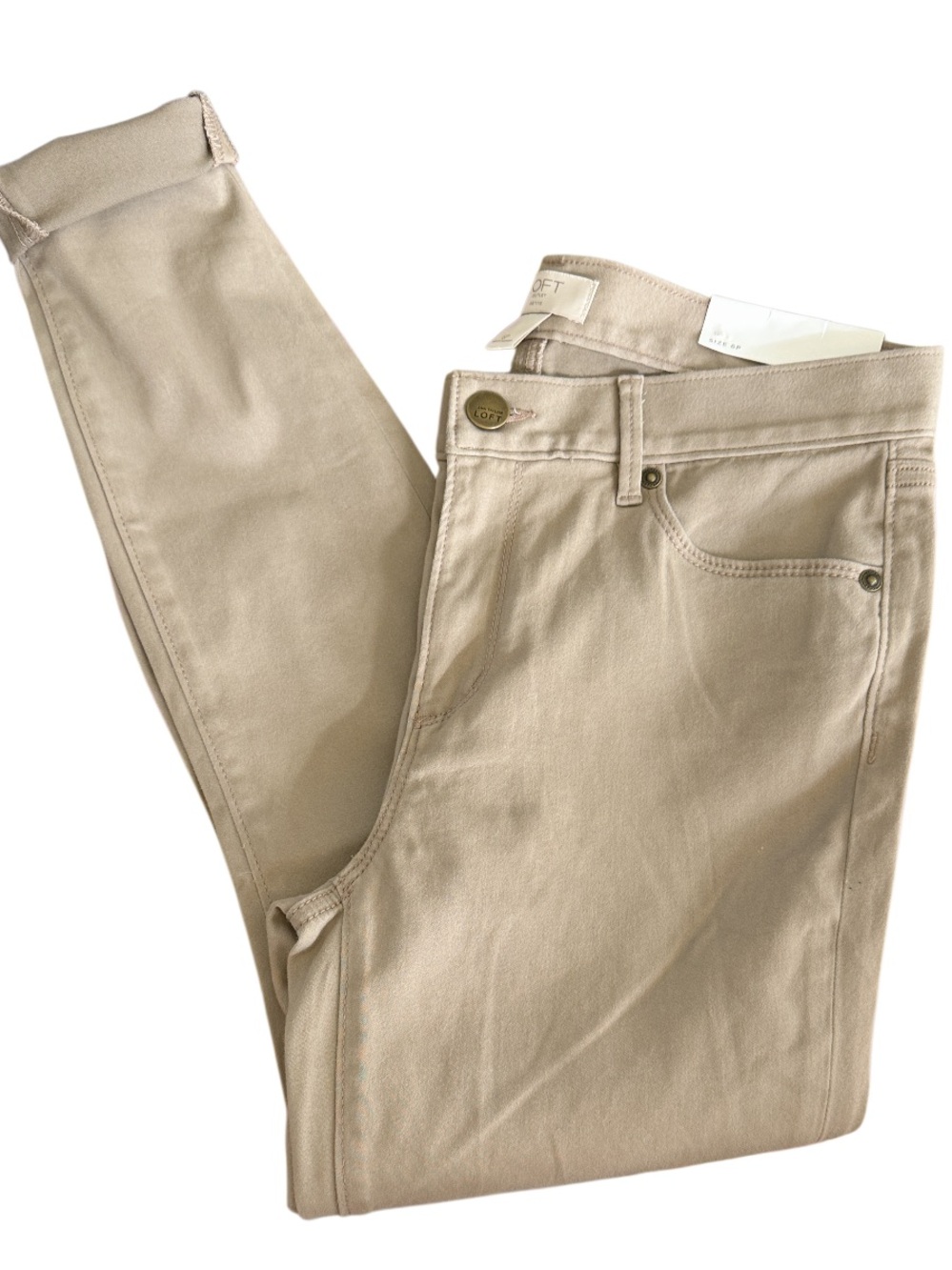 NWT-LOFT- leggings petite very slim through hip and thigh